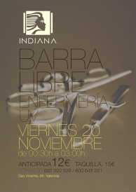 BARRA LIBRE · VIERNES 20 NOVIEMBRE