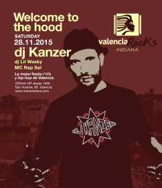 WELCOME TO THE HOOD! · SABADO 28 NOVIEMBRE
